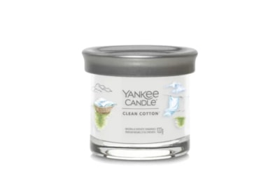 Yankee Candle Signature Tumbler Clean Cotton Small Yankee Candle Signature Tumbler Clean Cotton Small